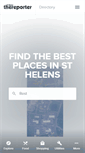 Mobile Screenshot of local.sthelensreporter.co.uk